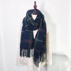 Scarf Female Winter Korean Version of The Wild British Classic - DanaFashionstore