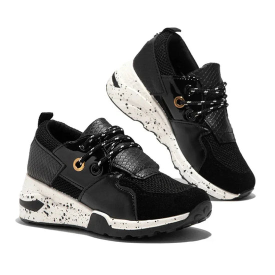 Flat-bottomed low-top lace-up running shoes - DanaFashionstore
