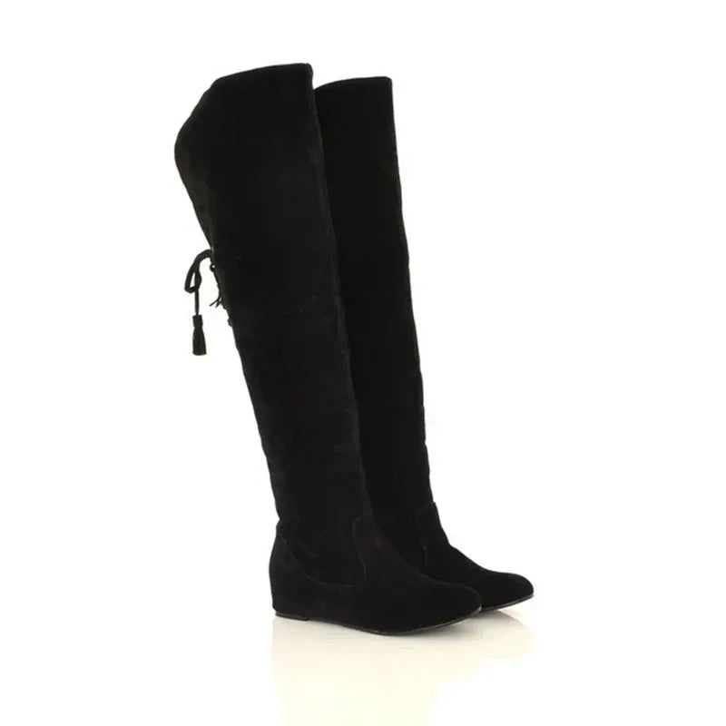 Over-the-knee boots plus size warm snow boots - DanaFashionstore