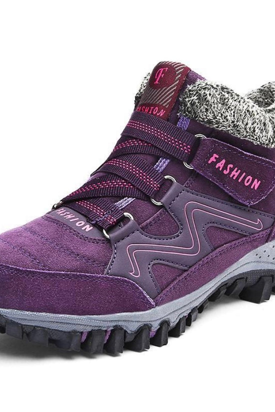 Winter warm and velvet thick couple shoes