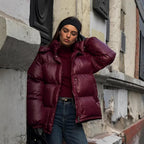 Women's Graceful Stand Collar Hooded Cotton Jacket 2026 - Winter Coat - DanaFashionstore