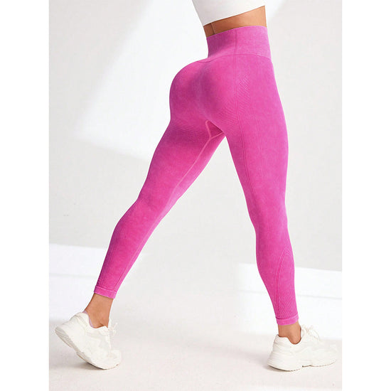 Chemical Fiber High Waist Long Yoga Pants Female - Dana Fashion