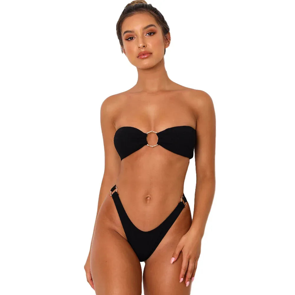 bikini with back buckle - DanaFashionstore