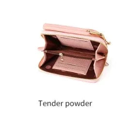 Fashion Lychee Pattern Solid Color Diagonal Shoulder Bag - DanaFashionstore