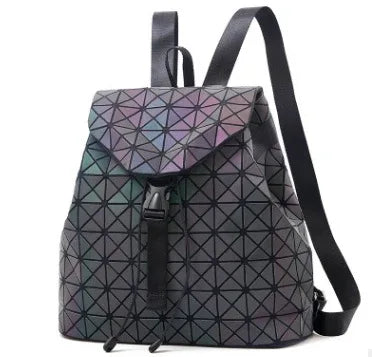 New Colorful Ladies Geometric Diamond Backpack - DanaFashionstore