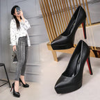 High heels stiletto single shoes women - DanaFashionstore