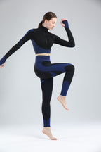 Yoga sets female sport gym suit