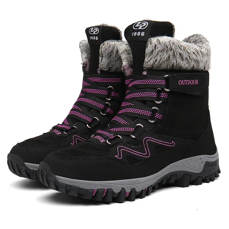 High-top warm and velvet cotton shoes - DanaFashionstore