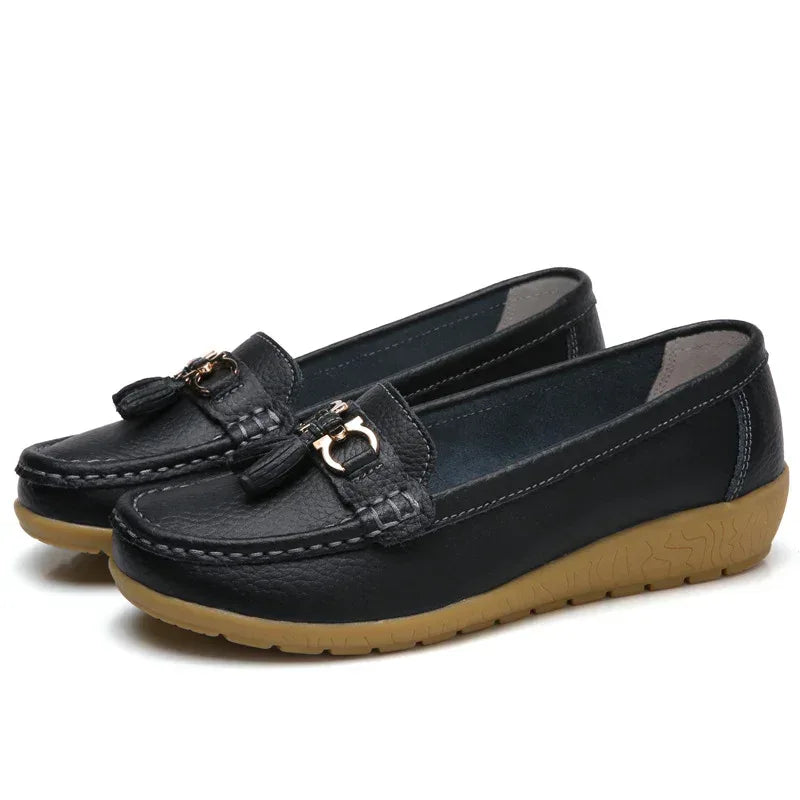 Women's Soft Sole Wedge Beanie Shoes - DanaFashionstore