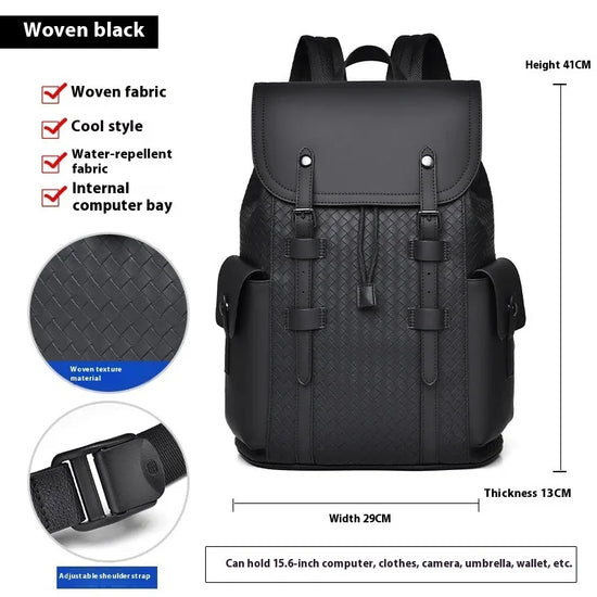 Curved Shoulder Strap New Men's Casual Business Travel Backpack - DanaFashionstore