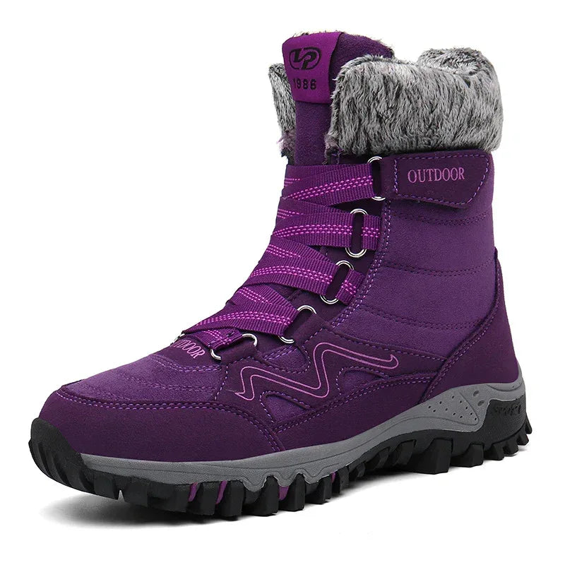 High-top warm and velvet cotton shoes - DanaFashionstore