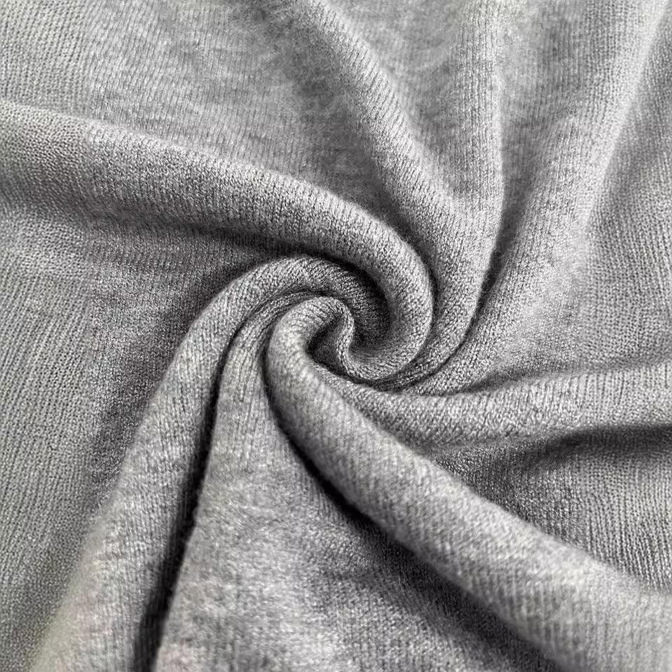 Simple Niche Round Neck Solid Color French Short Sleeve Sweater Sweater - DanaFashionstore