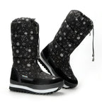 Women Boots Winter Shoes Women Snow Boots Platform Keep Warm Ankle Winter Boots with Thick Fur Heels - DanaFashionstore