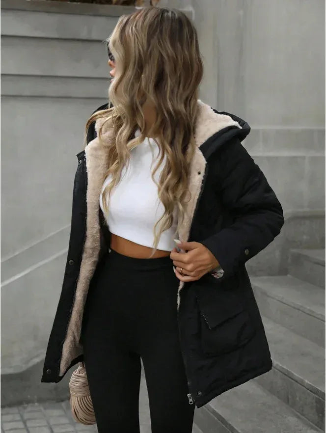 Aveloria Fashion Hooded Zip-Up 2026 - Loose Casual Versatile Jacket - DanaFashionstore