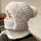 Multifunctional Hat Scarf One-piece Hat Neck Protection Bandana Warm - DanaFashionstore
