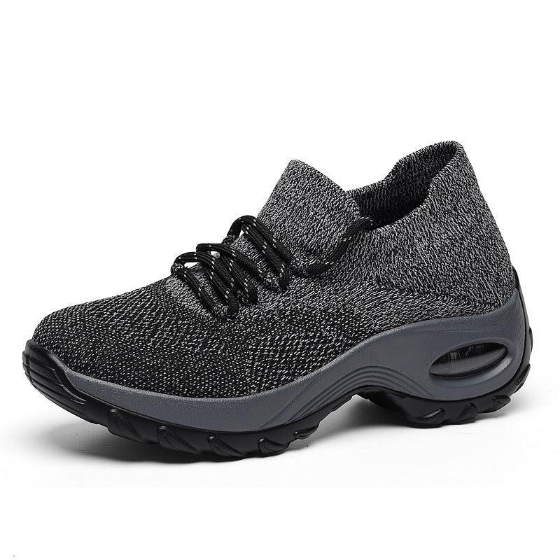 Sports Women Flying Knit Socks Shaking Shoes - DanaFashionstore