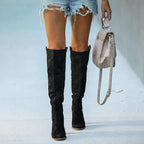Women's pointed Suede Boot - DanaFashionstore