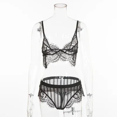 Lingerie Lace Split Underwear Set - DanaFashionstore