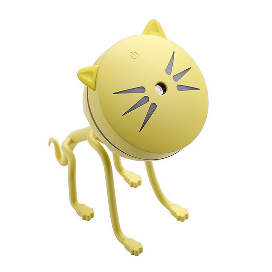 150ML Cat Ultrasonic Humidifier Aromatherapy Diffusers USB Car Air Freshener Home Mini Air Water Air Purifier Led Bulb Diffuser $34.99 Dana Fashion Color: Yellow Beauty Tools Information: (1). size: 157*90*175(mm) (2). color: black,white, blue (3). capaci