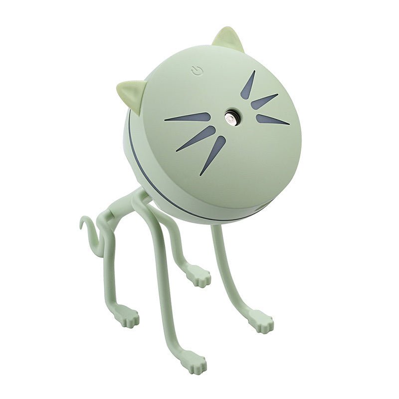 150ML Cat Ultrasonic Humidifier Aromatherapy Diffusers USB Car Air Freshener Home Mini Air Water Air Purifier Led Bulb Diffuser $34.99 Dana Fashion Color: Green Beauty Tools Information: (1). size: 157*90*175(mm) (2). color: black,white, blue (3). capacit