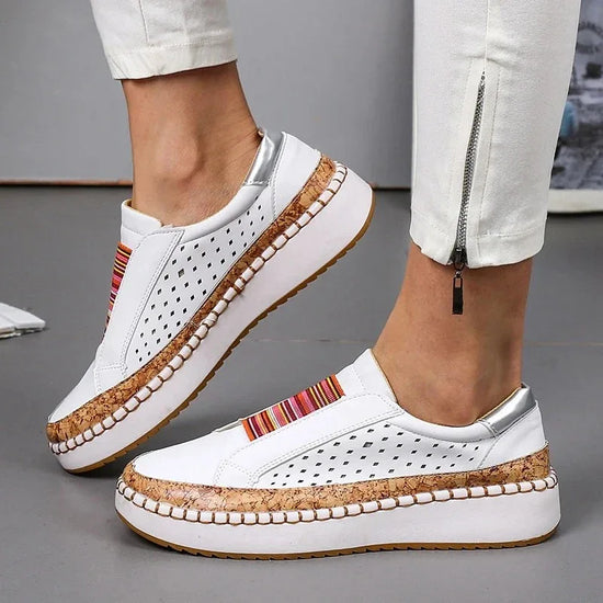 Women's casual sports leather shoes - DanaFashionstore