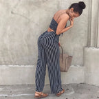 Striped Jumpsuit 2026 - Classic Casual One-Piece Jumpsuit - DanaFashionstore
