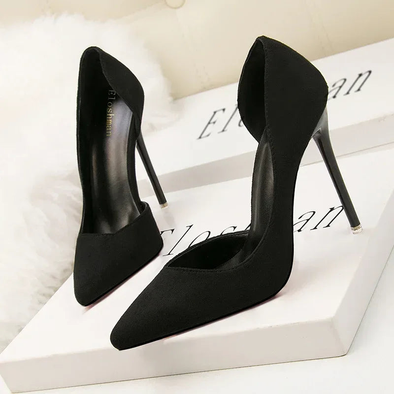 Women's Low-cut Pointed-toe Side Hollow-out Shoes - DanaFashionstore