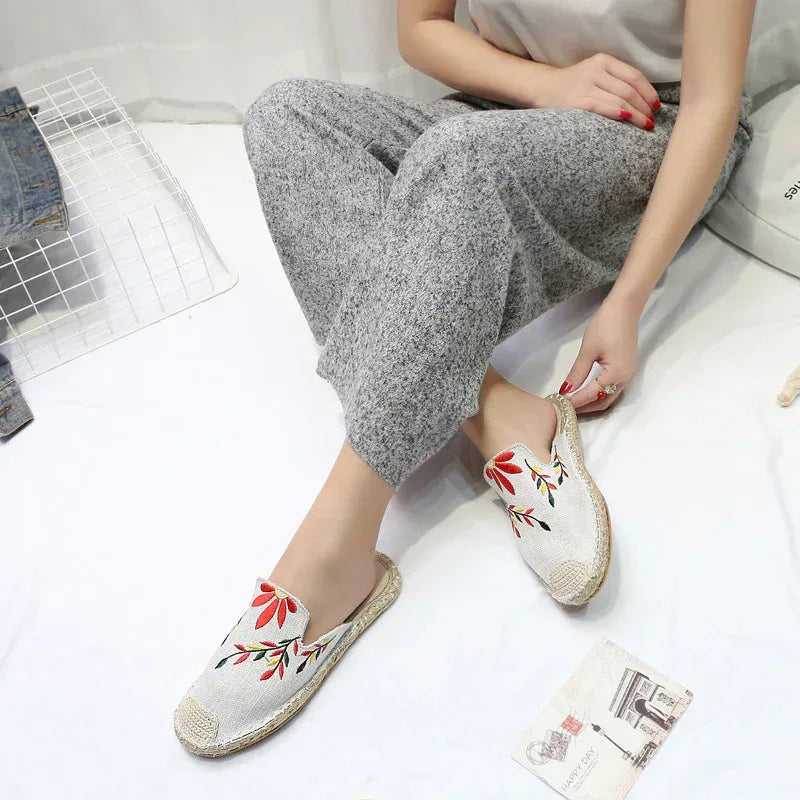 Half slippers women's lazy mules - DanaFashionstore