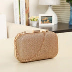Women Handbag Evening Bags For Party New Women Chain Shoulder Bag Ladies Fashion Gold Clutch Box Bag Women Messenger - DanaFashionstore