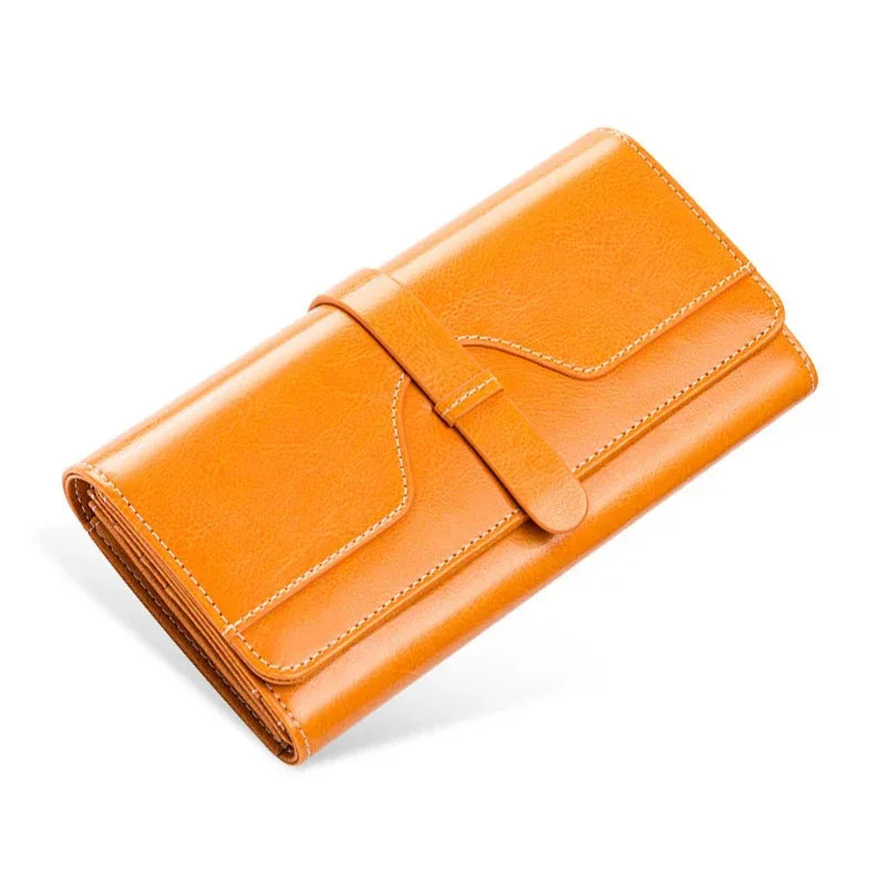 Large capacity leather hand bag - DanaFashionstore