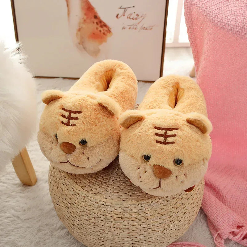 Winter Warm Student Dormitory Plush Cotton Slippers - DanaFashionstore