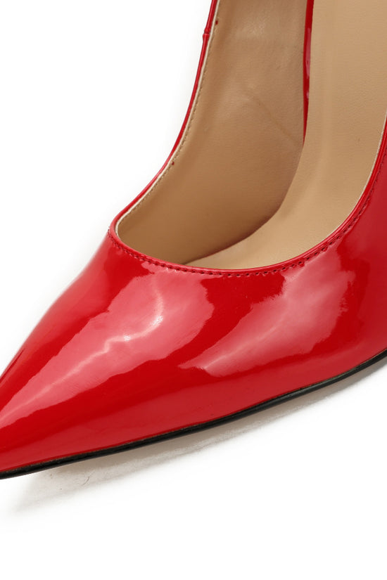 Ladies Lock Stiletto 12cm Pointed High Heels