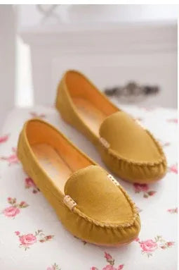 Spring and summer flat with the end of pregnant women nurse shoes Peas shoes casual women's shoes driving shoes Mom shoes a pedal - DanaFashionstore