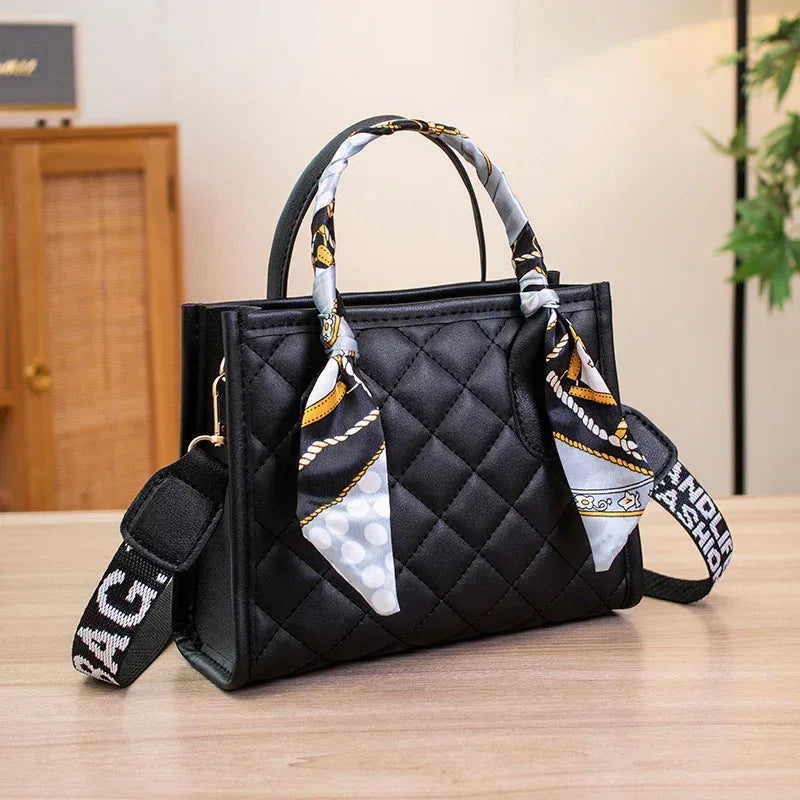 Bag Women's Fashion Silk Scarf Portable Shoulder Crossbody - DanaFashionstore