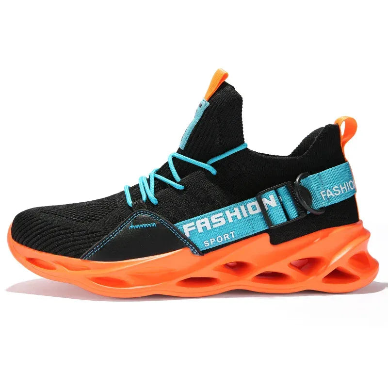 Casual sneakers flying woven mesh shoes - DanaFashionstore