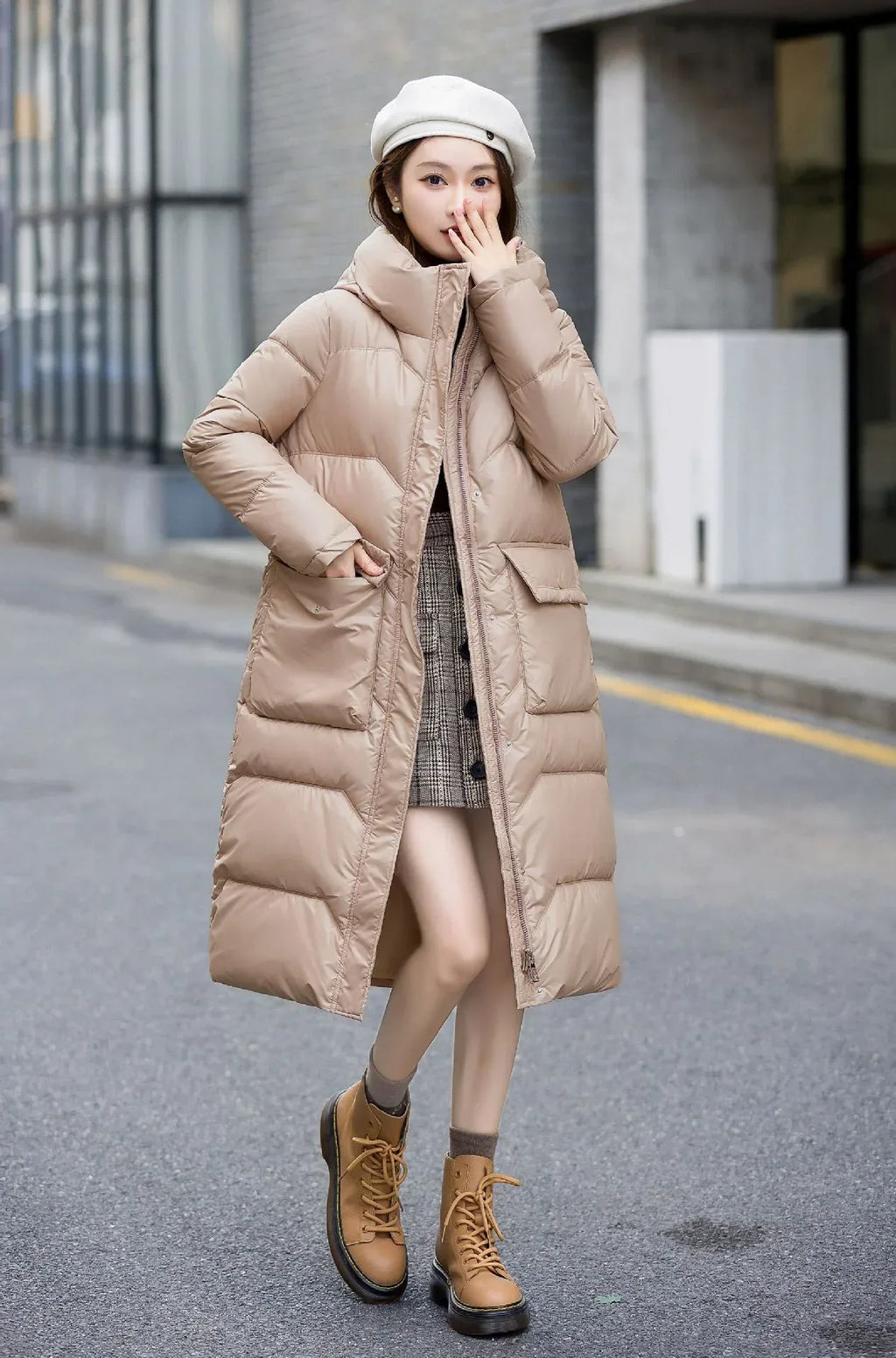 Women's Winter Korean Style Mid-Length Warm Coat 2026 - Fashion Jacket - DanaFashionstore
