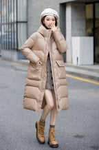 Women's Winter Korean Style Mid-Length Warm Coat 2026 - Fashion Jacket - DanaFashionstore