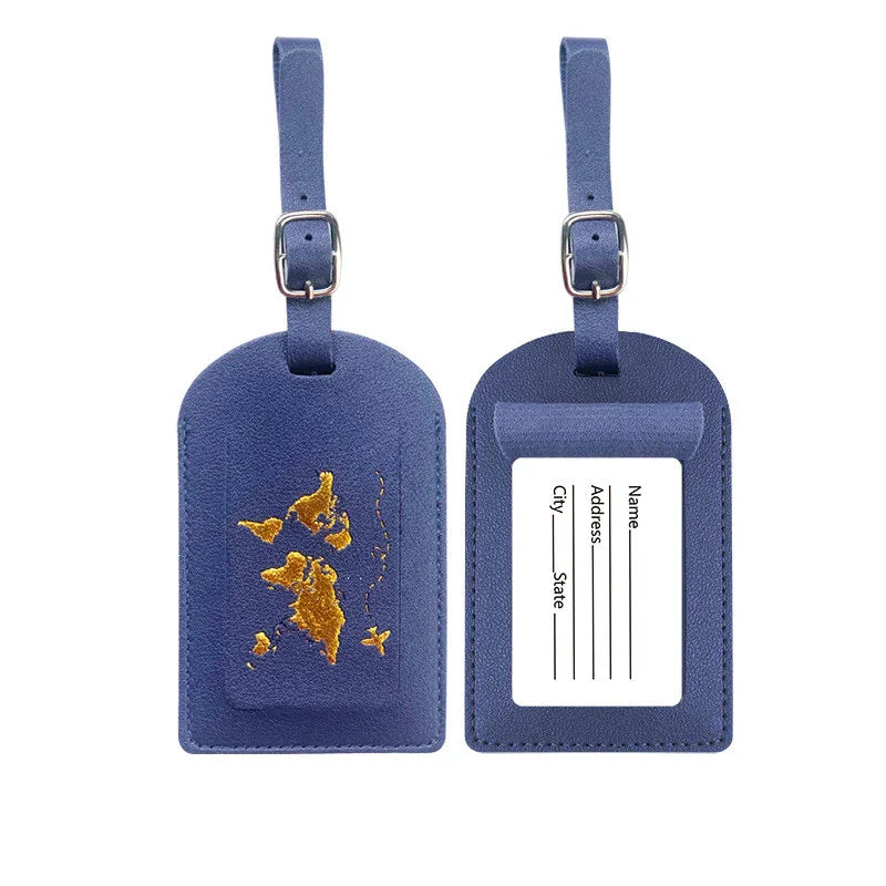 New Products Luggage Tag Leather Name - DanaFashionstore