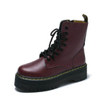 Round Toe Handsome Breathable Retro Short Boots - DanaFashionstore
