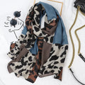 Leopard Print Cotton And Linen Scarf Women Printing Long Gauze Scarf - DanaFashionstore