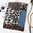Leopard Print Cotton And Linen Scarf Women Printing Long Gauze Scarf - DanaFashionstore
