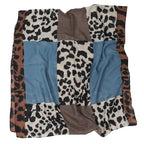 Leopard Print Cotton And Linen Scarf Women Printing Long Gauze Scarf - DanaFashionstore