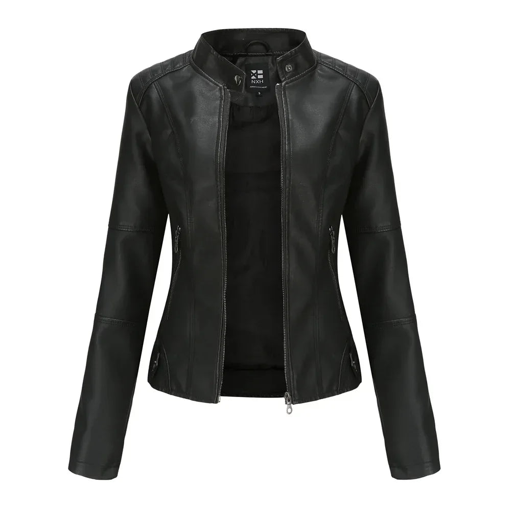 European American Leather Jackets 2026 - Women's Fashion Outerwear - DanaFashionstore