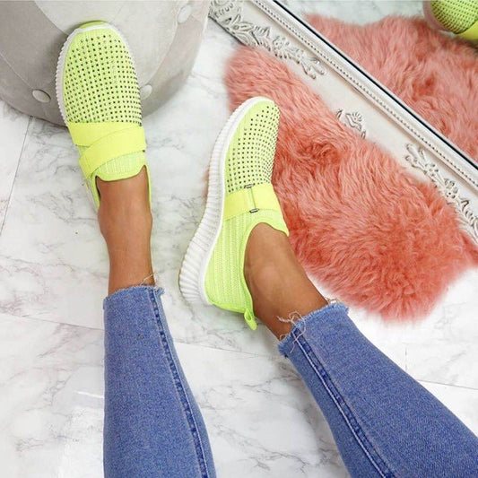 Large Size Water Drill Fly Weave Sports And Leisure Women's Singles