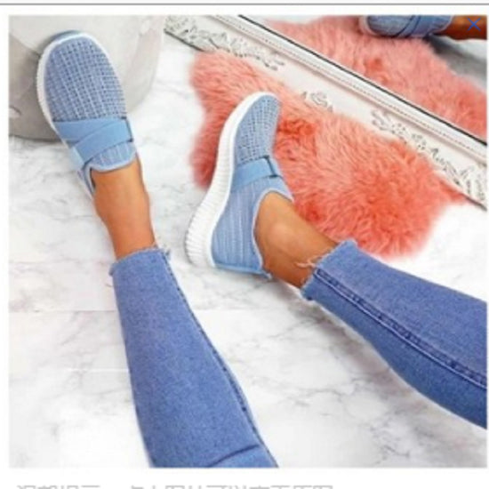 Large Size Water Drill Fly Weave Sports And Leisure Women's Singles