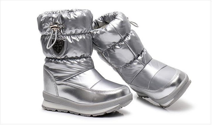 Children's Parent Child Snow Boots Girls Wool Winter Boots