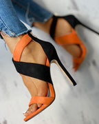 Women's Fashion With Color Matching Sandals - DanaFashionstore