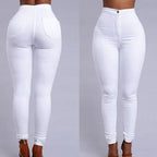 Fashion elastic jeans women leggings ladies - DanaFashionstore