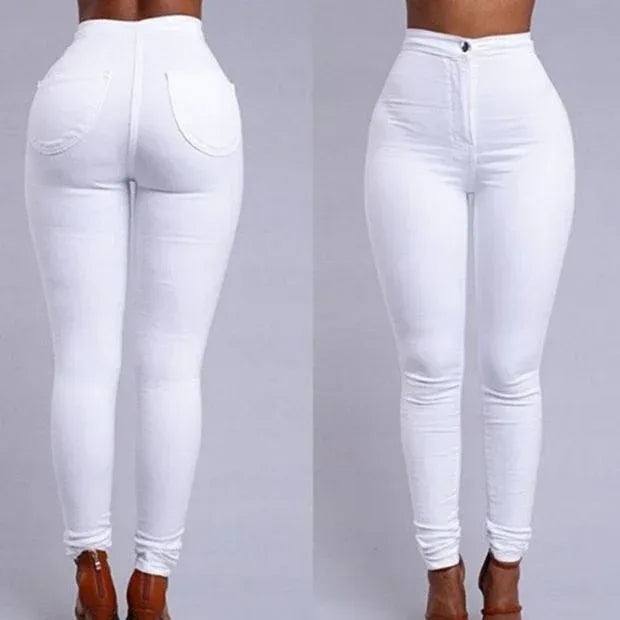 Fashion elastic jeans women leggings ladies - DanaFashionstore
