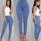 Fashion elastic jeans women leggings ladies - DanaFashionstore